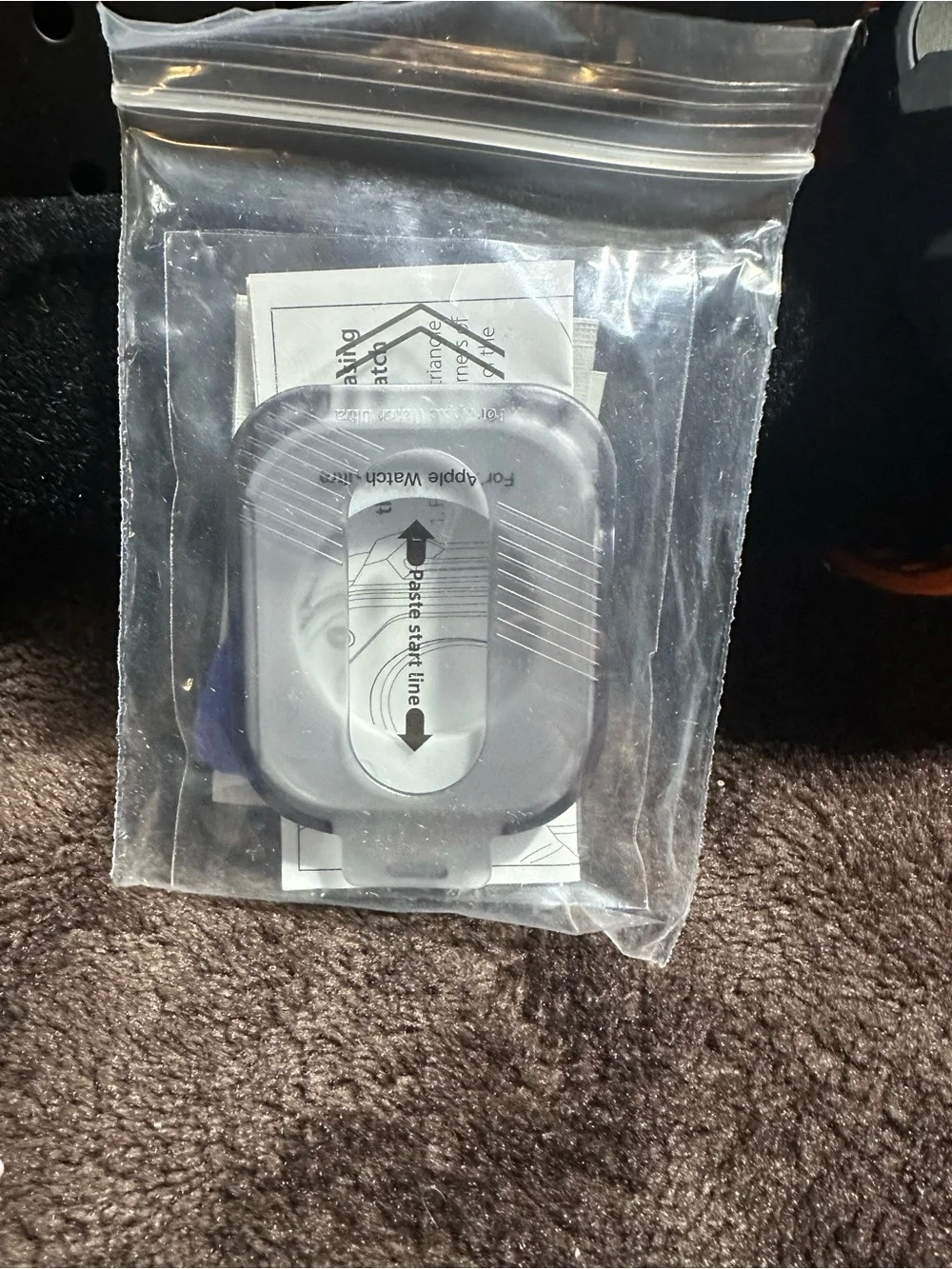 Shield Protect Case Band for Apple Watch - Black & Orange